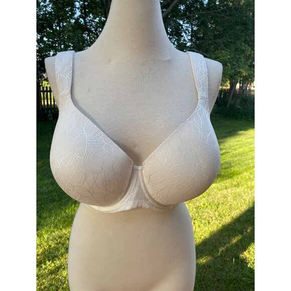 Secret Treasure Smoothing T-Shirt Bra With Lace Woman 44DDD - Picture 1 of 12
